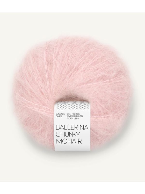 Ballerina Chunky Mohair 4511 Ballet Rose