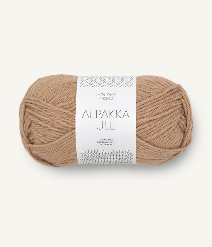 UT Alpakka Ull 2542 Camel