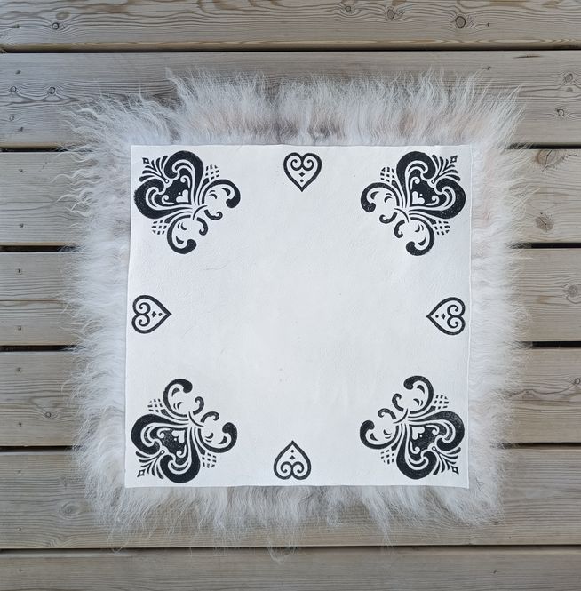 Hovedbilde Sitteunderlag ca 40 x 40 cm