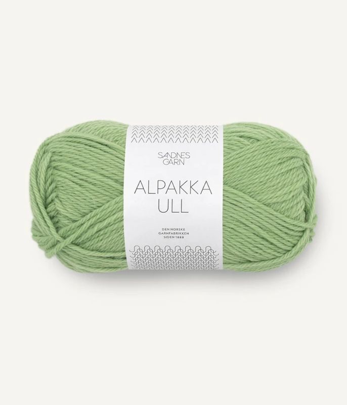 UT Alpakka Ull 8733 Spring Green