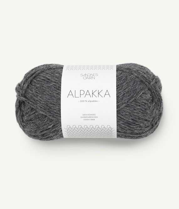Hovedbilde UT Alpakka 1053 Mørk Gråmelert