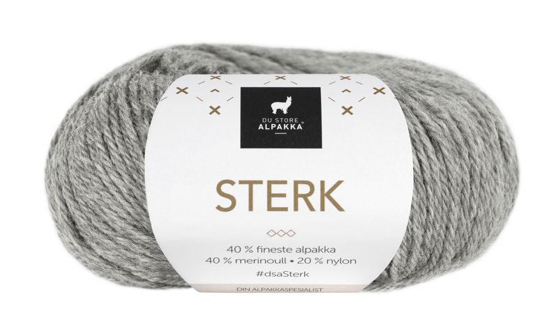 Sterk 822 Grå melert