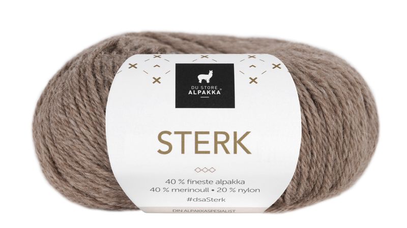 Sterk 823 Lys brun melert