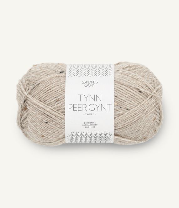 Hovedbilde Tynn Peer Gynt Tweed 2655 Gråbeige Tweed