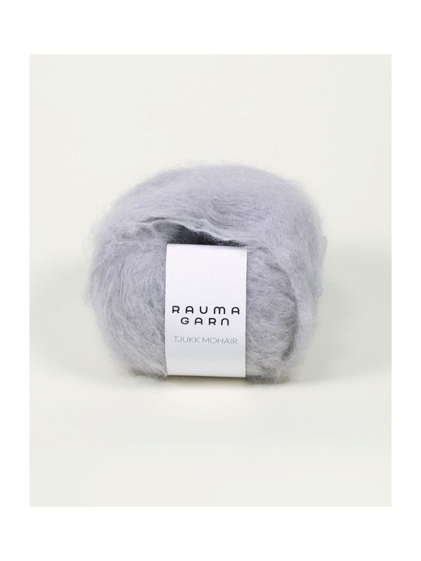 Tjukk Mohair 057 Sølvrev
