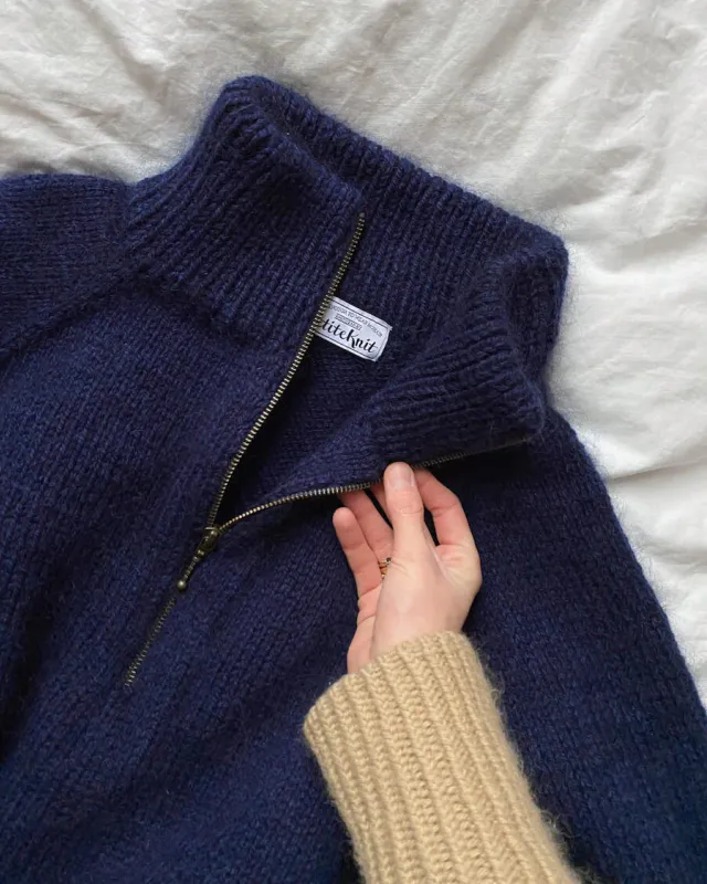 Zipper sweater man 