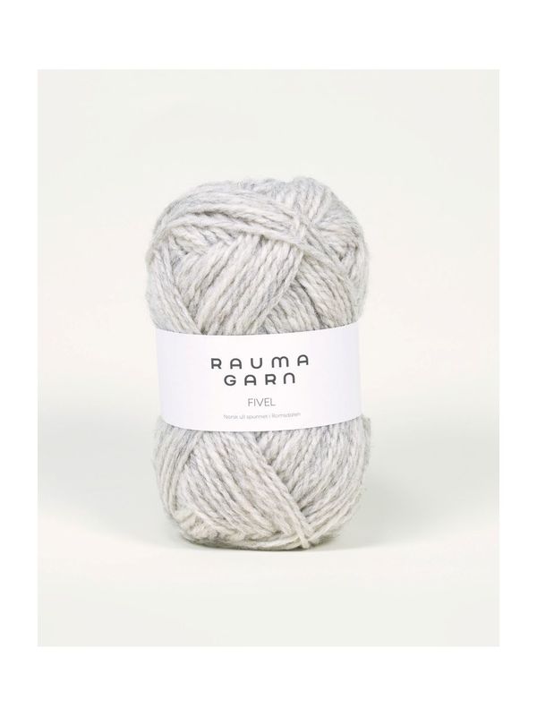 300 Fivel Lys grå naturmelert
